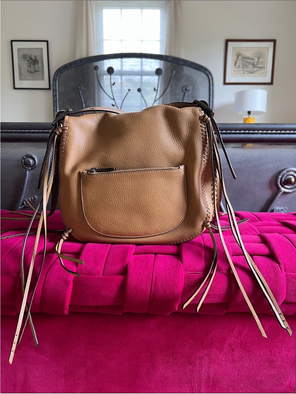 Coach 1941 Fringed Saddle Messenger bag - Picture 4 of 16